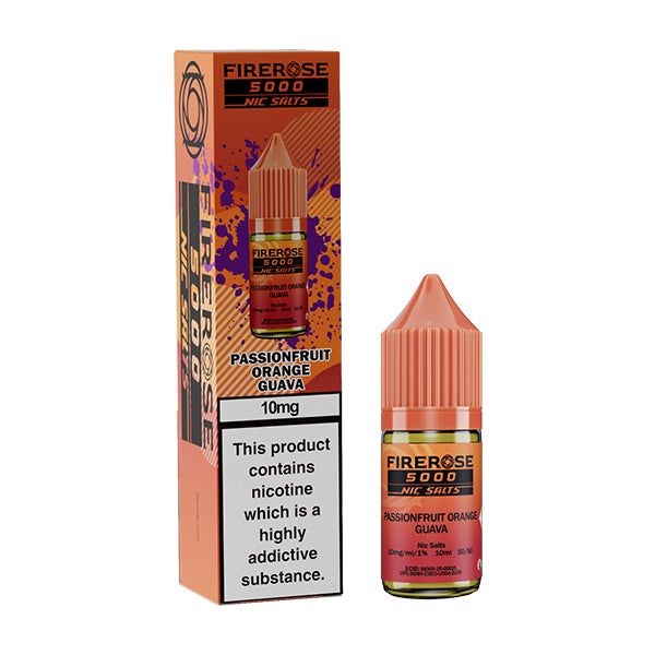 Firerose Passionfruit Orange Guava Flavour 10mg E-Liquid