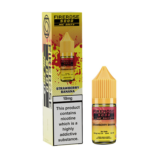 Strawberry Banana Firerose 10mg Vape Liquid