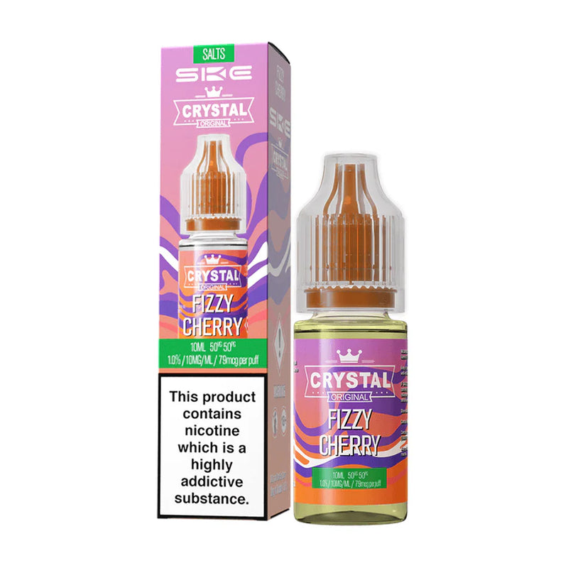 New SKE Nic Salt Vape Liquid Fizzy Cherry Flavour