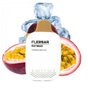 flerbar baymax zero nicotine vape passion fruit ice