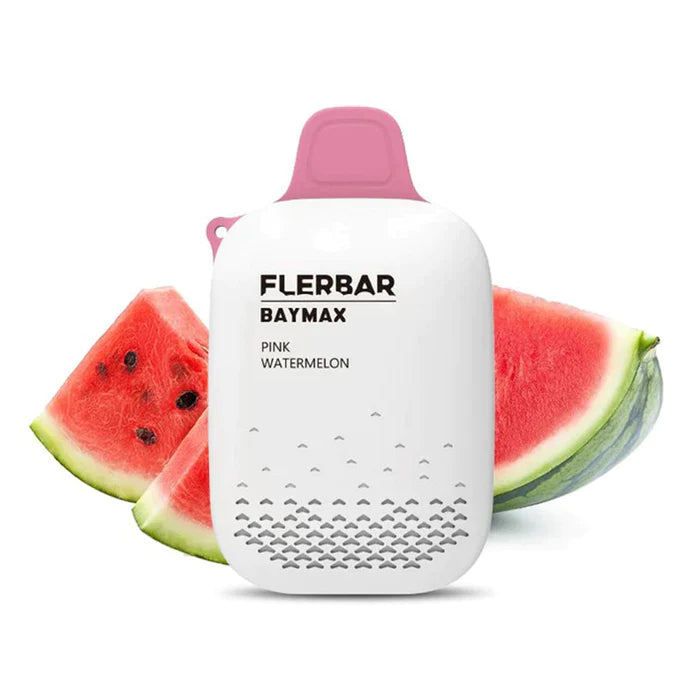 flerbar baymax zero nicotine vape pink watermelon