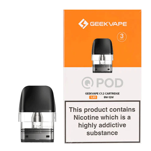 geekvape Q replacement pods 1.2ohm 8-12w