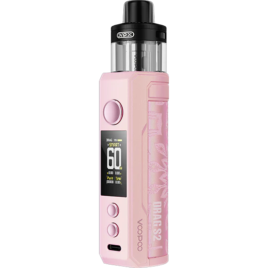 Voopoo Drag S2 Vape Kit Glow Pink