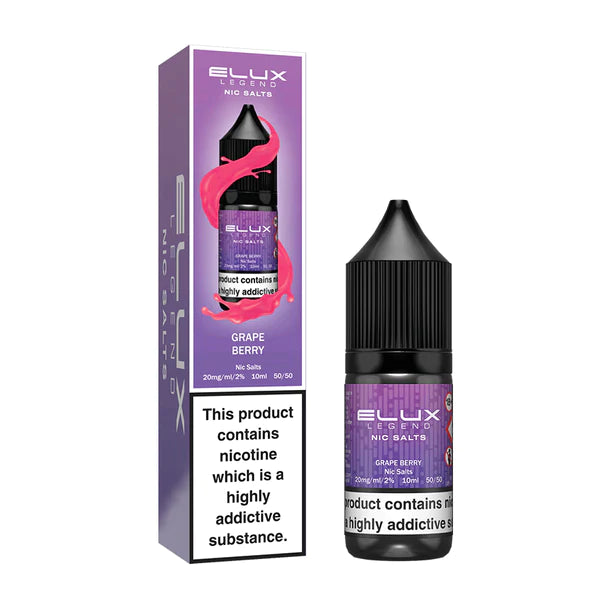 Elux Legend Grape Berry Liquid Nic Salt