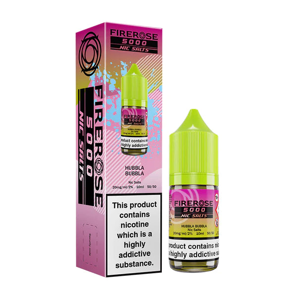 Hubbla Bubbla Nic Salt by Firerose