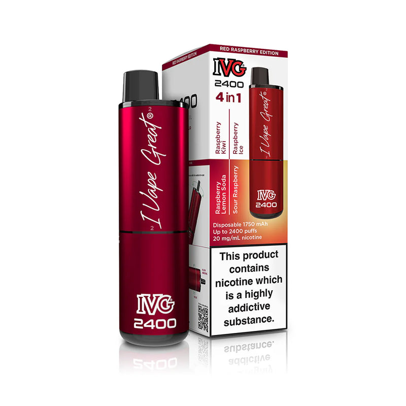 IVG 2400 Red Raspberry Edition
