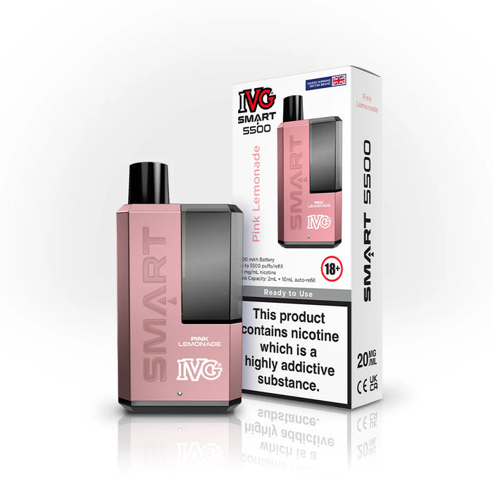 IVG 5500 Puff Vape Pink Lemonade