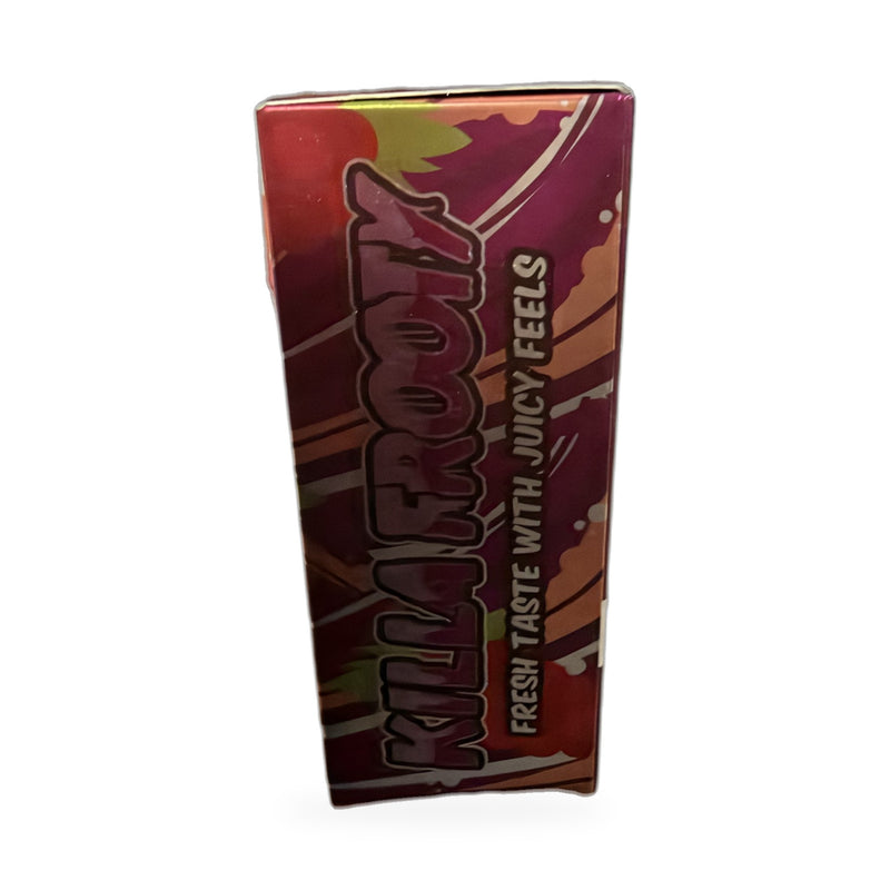 Killa Frootz Grapest 100ml shortfill box other side panel