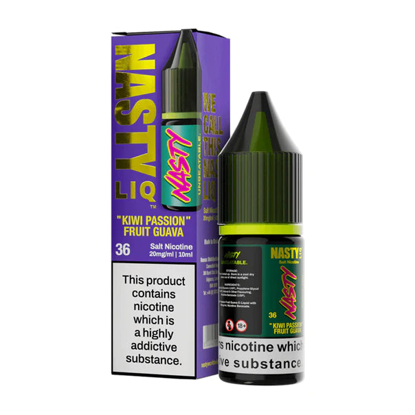 Kiwi Passion Fruit Guava Nastyliq Vape Juice