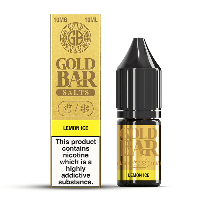 Lemon Ice Gold Bar Nic Salt