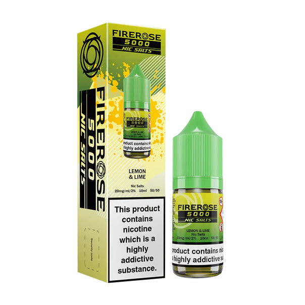 Lemon & Lime Firerose Nic Salt E-Liquid