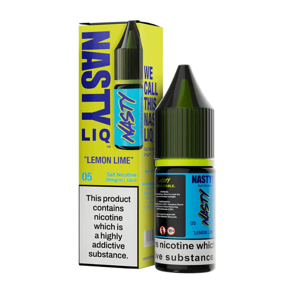 Lemon Lime Nastyliq by Nasty Juice Eliquid