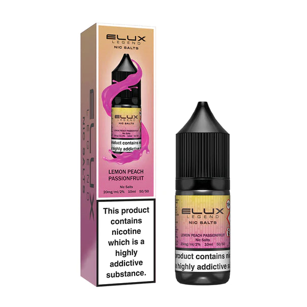 Elux Lemon Peach Passionfruit vape juice