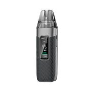 Luxe X3 Vape device with digital display on a white background