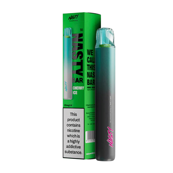 Nasty Bar Nasy Juice Disposable Vape Cherry Ice