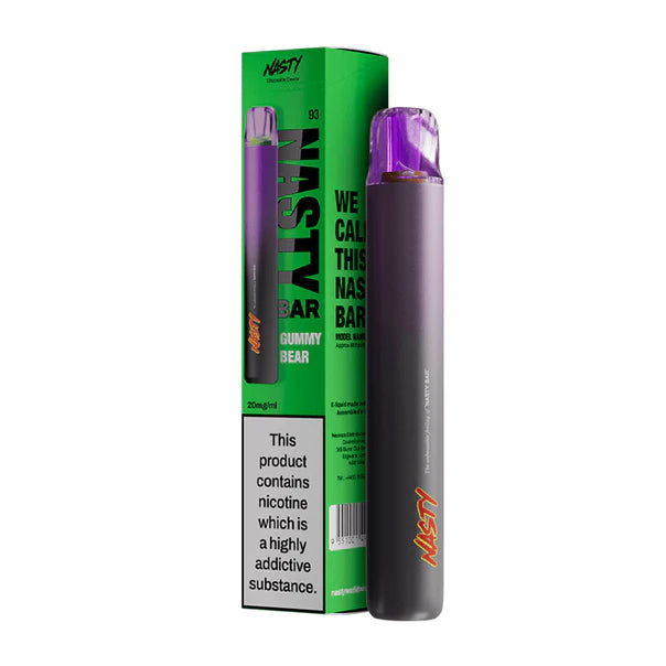 Nasty Bar Nasy Juice Disposable Vape Gummy Bear