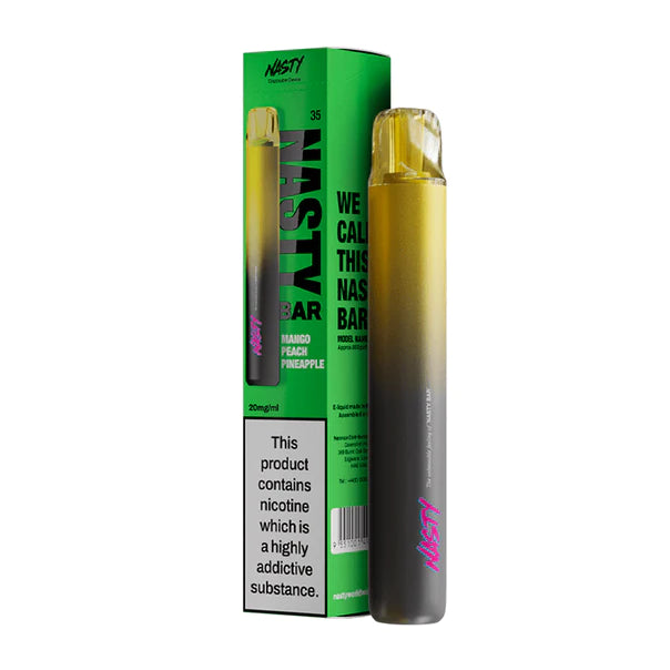 Nasty Bar Nasy Juice Disposable Vape Pineapple Peach Mango