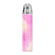 OXVA Xlim 4 in Aurora Petal Pink, back view with Xlim 4 logo