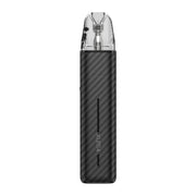 OXVA Xlim 4 in Black Carbon, back view with Xlim 4 logo