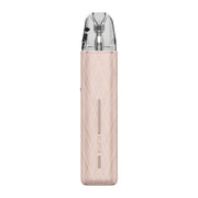OXVA Xlim 4 in Silken Champagne Leather, back view with Xlim 4 logo