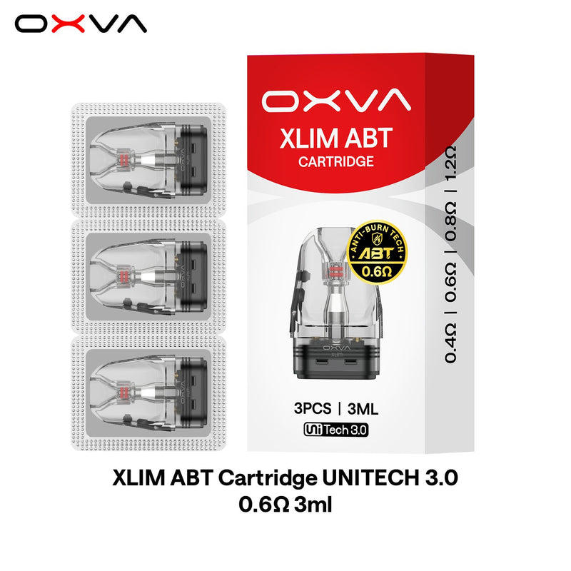 OXVA Xlim ABT pods 0.6 ohm 3 pack with box