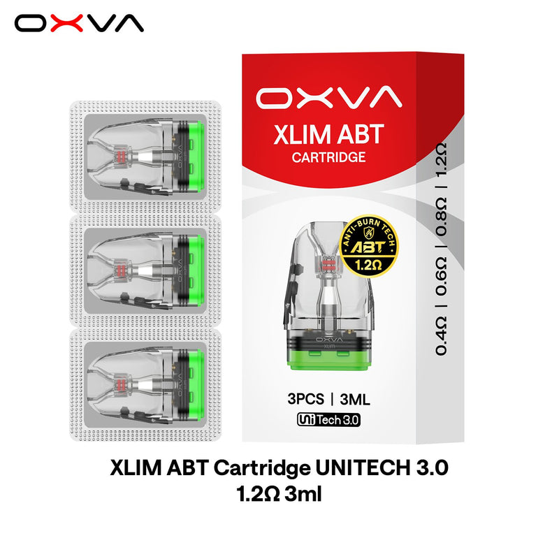 OXVA Xlim ABT pods 1.2 ohm 3 pack with box