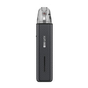 OXVA Xlim Pro 4 in Black Carbon, back view with Xlim Pro 4 logo