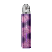 OXVA Xlim Pro 4 in Stardust Purple, back view with Xlim Pro 4 logo