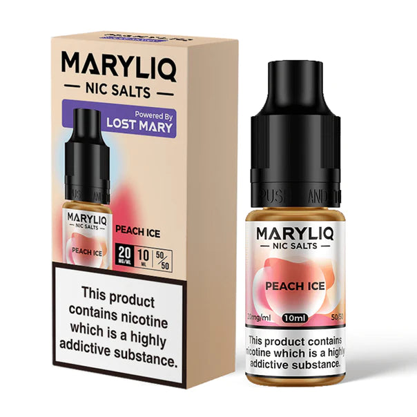 Peach Ice Maryliq Nic Salt E-liquid