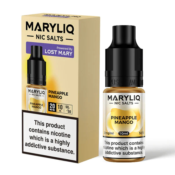 Pineapple Mango Maryliq Nic Salt Vape Juice