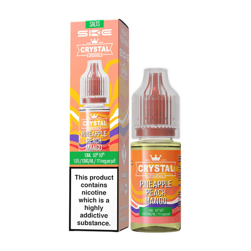 New SKE Nic Salt Vape Liquid Pineapple Peach Mango Flavour