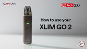 How to use your oxva xlim go 2 vape video