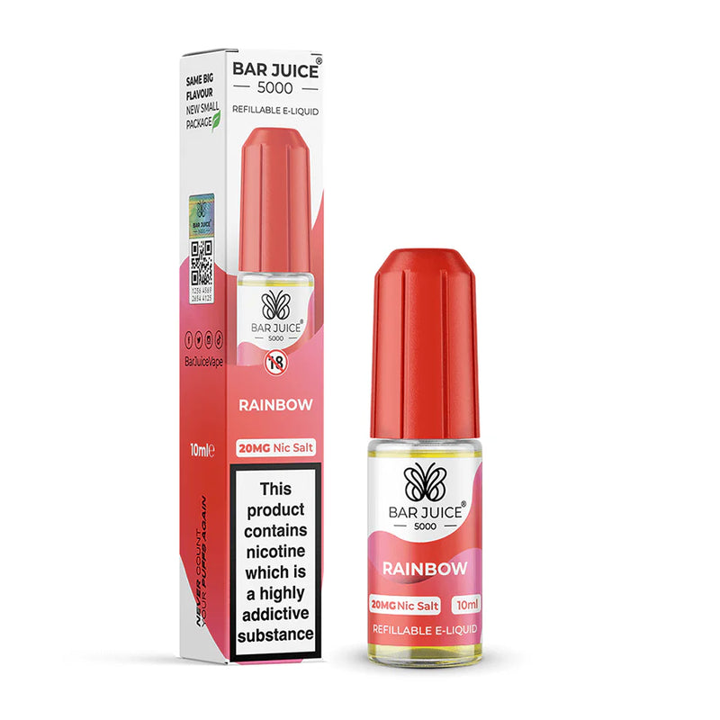 Bar Juice 5000 Rainbow Flavour Nic Salt Vape Juice
