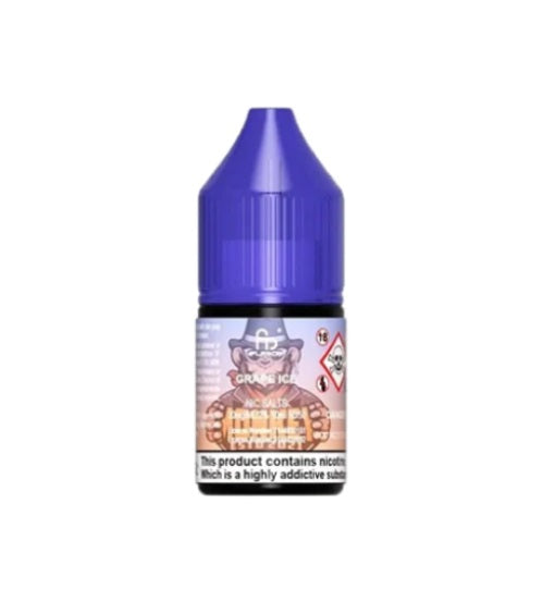 Grape Ice RandM Nic Salt Eliquid