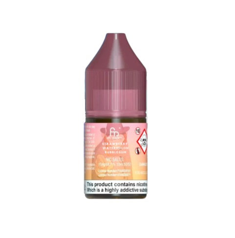 Strawberry Watermelon Bubblegum RandM Tornado 7000 Eliquid Nic Salt