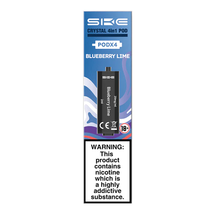 SKE Crystal 4in1 Blueberry Lime Prefilled Pods
