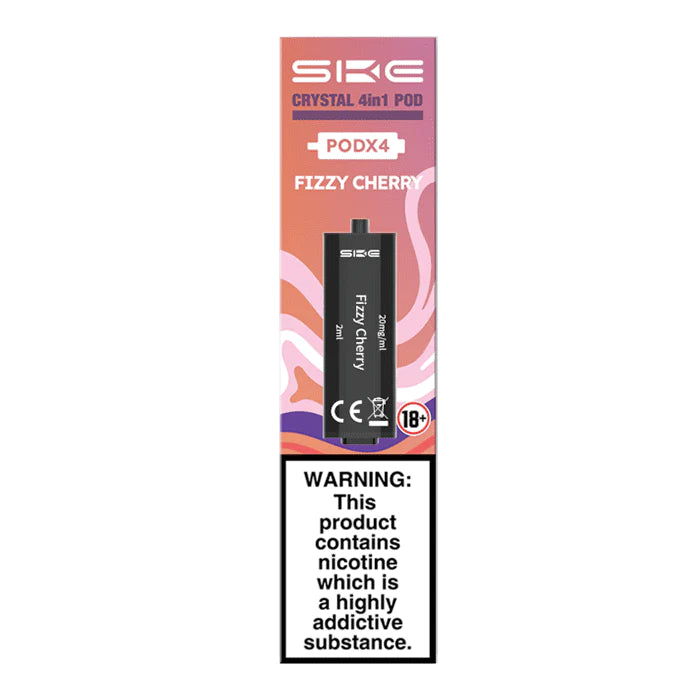 SKE Crystal 4in1 Fizzy Cherry Prefilled Pods