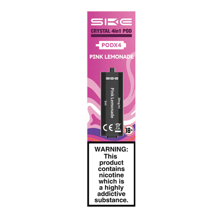 SKE Crystal 4in1 Pink Lemonade Prefilled Pods