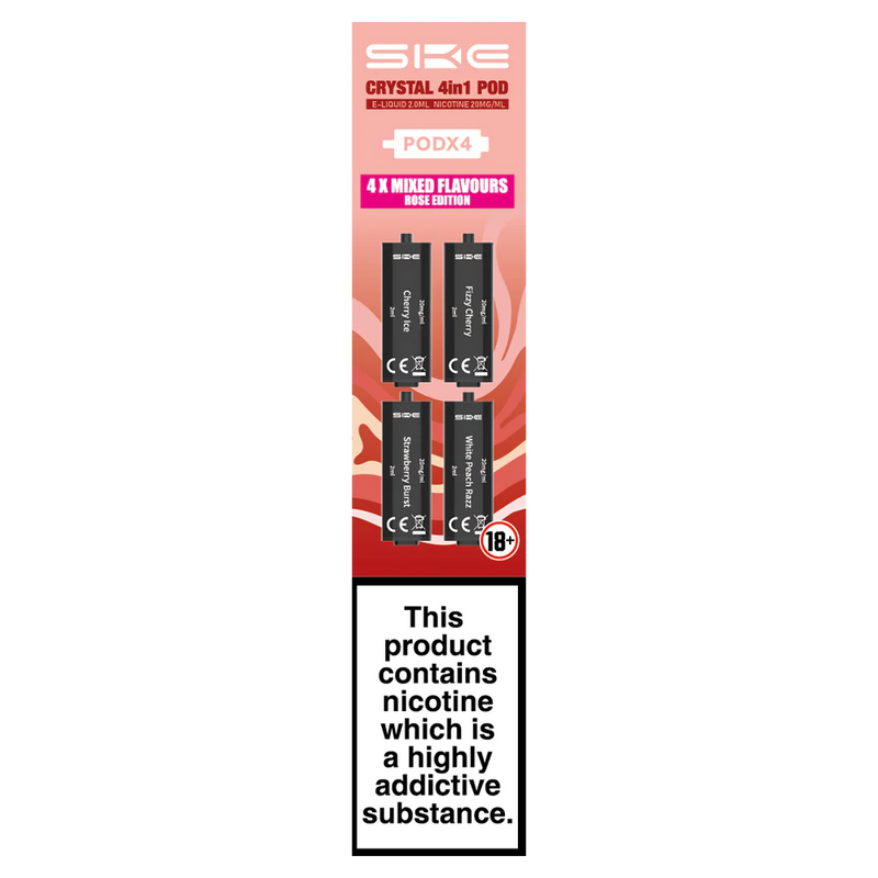 SKE Crystal 4in1 Rose Edition Prefilled Pods