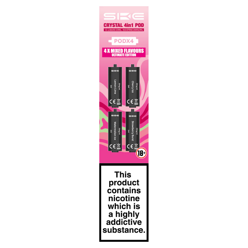 SKE Crystal 4in1 Ultimate Edition Prefilled Pods