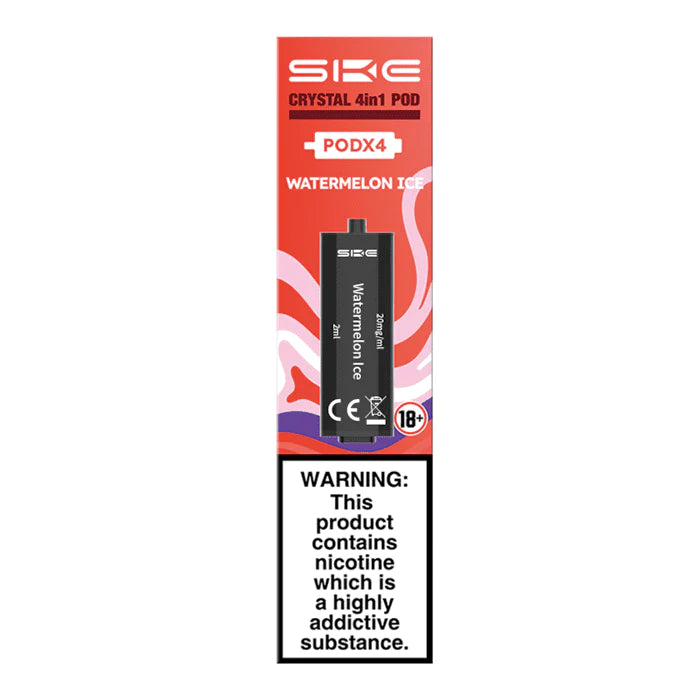 SKE Crystal 4in1 Watermelon Ice Prefilled Pods