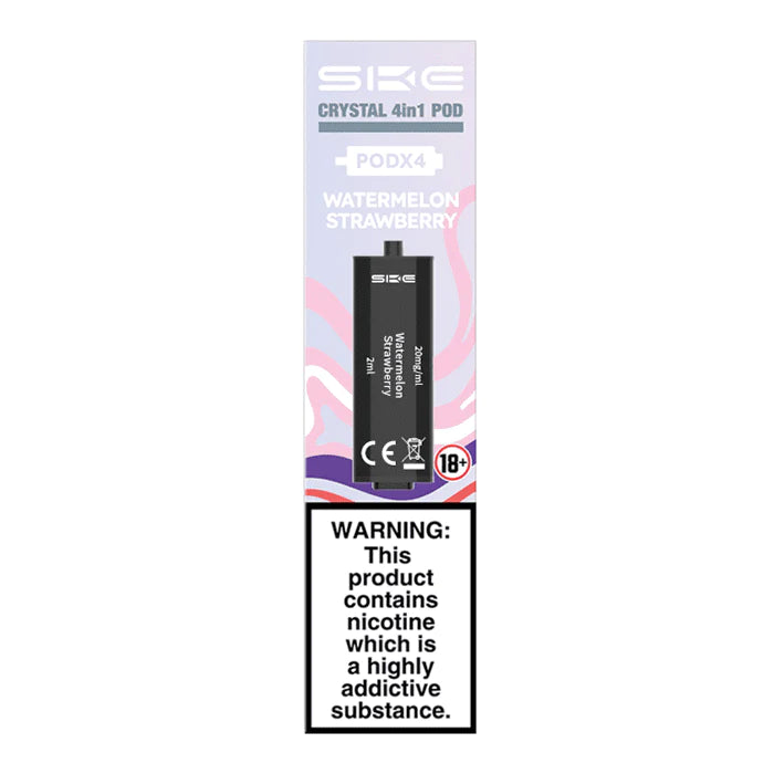 SKE Crystal 4in1 Watermelon Strawberry Prefilled Pods
