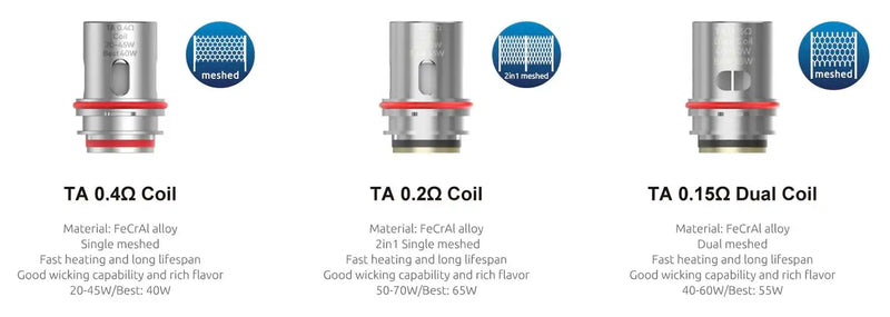 Smok TA Coil Options