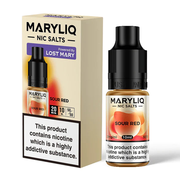 Sour Red Maryliq E-liquid Nic Salt