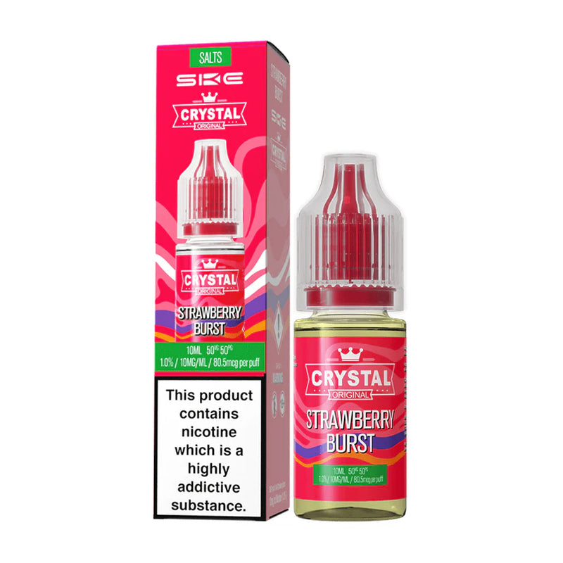 SKE Crystal Nic Salt Strawberry Burst Liquid