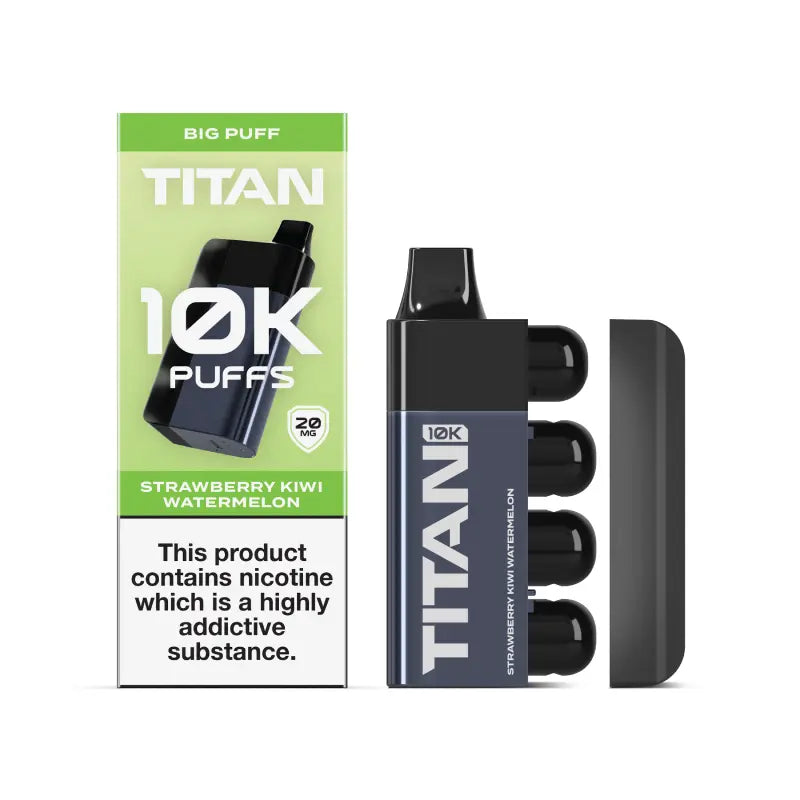 Strawberry Kiwi Watermelon Titan 10K Disposable Vape