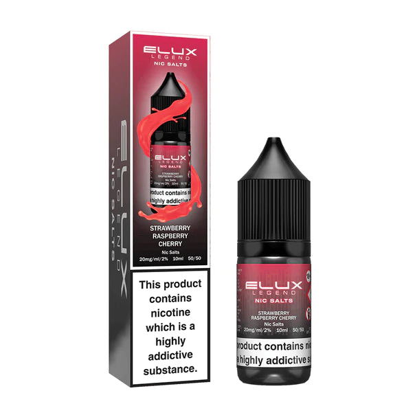 Elux Legend Strawberry Raspberry Cherry Nic Salt Vape Liquid
