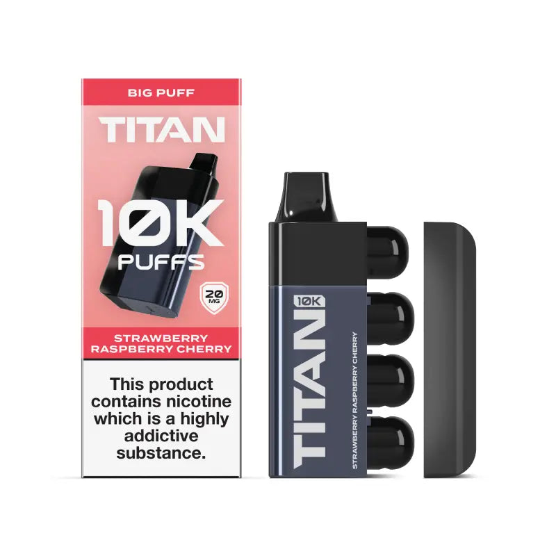 Strawberry Raspberry Cherry Titan 10K Disposable Vape