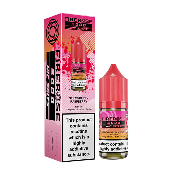 Firerose Strawberry Raspberry Nic Salt Vape Juice