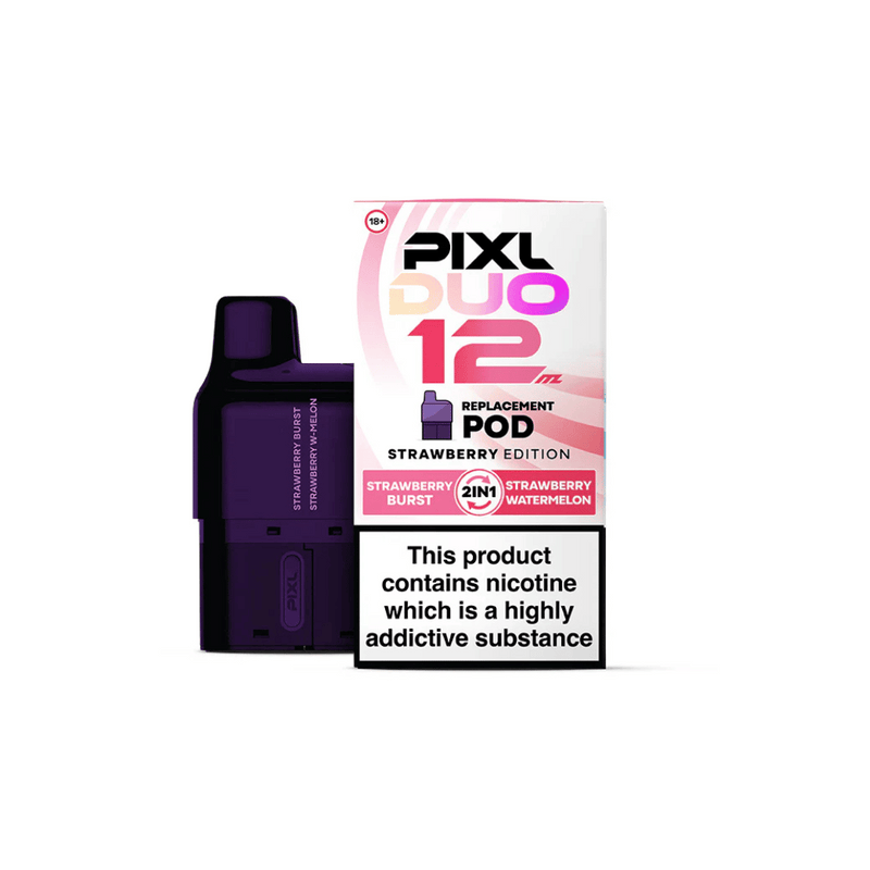 Pixl Duo Prefilled Pod Strawberry Burst x trawberry Watermelon